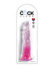 Load image into Gallery viewer, King Cock Clear 8" Cock - Pink