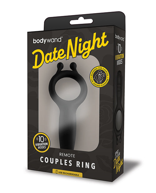 Załaduj obraz do przeglądarki galerii, Xgen Bodywand Date Night Remote Couples Ring - Black