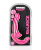 Charger l'image dans la visionneuse de la galerie, Shots RealRock 6" Strapless Strap On Glow in the Dark - Neon Pink