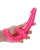 Charger l'image dans la visionneuse de la galerie, Shots RealRock 6" Strapless Strap On Glow in the Dark - Neon Pink