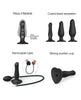 Afbeelding laden in Galerijviewer, Strap On Me Inflatable Dildo Plug - Black