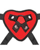 Charger l'image dans la visionneuse de la galerie, Lux Fetish 5" Dildo w/Red Heart Strap On Harness Set