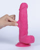 Load image into Gallery viewer, Get Lucky Mr. Pink 7.5" Dual Layer Dong