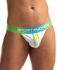 Cargue la imagen en el visor de la galería, Sport Fucker Jersey Jock - XL Green/White