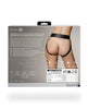 Carica l'immagine nel visualizzatore Galleria, Shots Ouch Vibrating Strap On Panty Harness w/Open Back - Black XS/S