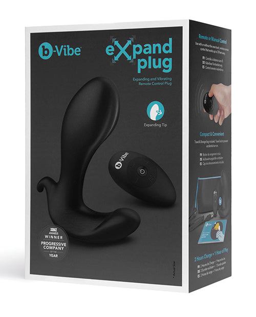 Load image into Gallery viewer, b-Vibe Expand Plug - Black