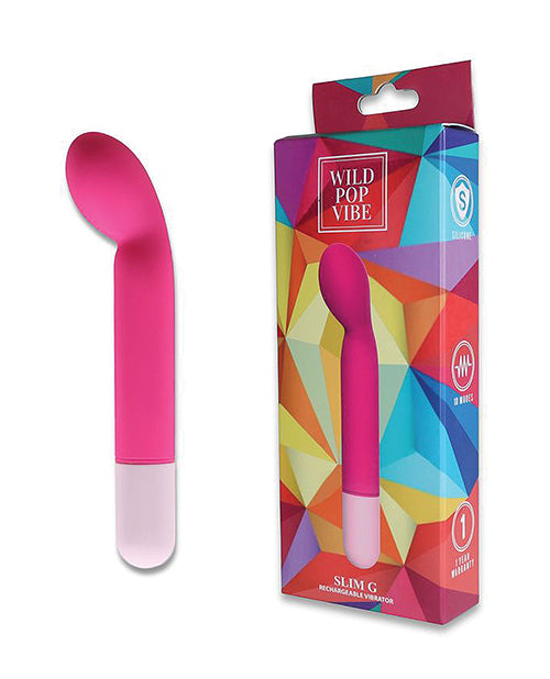 Charger l'image dans la visionneuse de la galerie, Wild Pop Vibe Slim G Vibrator - Pink