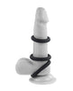 Carregar imagem no visualizador da Galeria, Selopa 3 Ring Circus Silicone Penis Ring Set Black