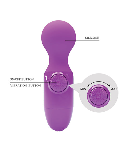 Bild in den Galerie-Viewer laden, Pretty Love Little Cute Mini Stick Massager - Purple