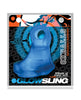 Indlæs billede i gallerifremviser, Oxballs Glowsling Cock Sling - LED Blue Ice