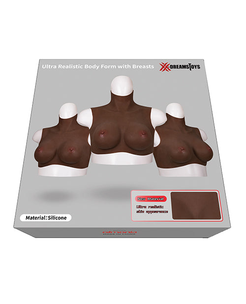 Cargue la imagen en el visor de la galería, XX-DREAMTOYS Ultra Realistic D Cup Breast Form Medium - Black