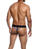 Load image into Gallery viewer, Male Basics Neon Thong Royal LG