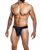 Load image into Gallery viewer, Male Basics Neon Thong Royal LG