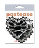 Charger l'image dans la visionneuse de la galerie, Pastease Premium Barbed Wire Heart Reflective - Black O/S