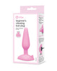 Załaduj obraz do przeglądarki galerii, b-Vibe Beginner's Vibrating Tapered Butt Plug - Pink