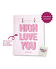 Bild in den Galerie-Viewer laden, High Love You Cannabis Greeting Card With Matchbook