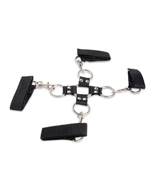 Załaduj obraz do przeglądarki galerii, Lux Fetish 7 pc Hogtie & Ball Gag Kit