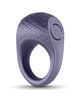 Charger l'image dans la visionneuse de la galerie, Seduction Levi Silicone Vibrating Cock Ring Metallic Grey Rechargeable 3 Speeds
