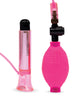 Załaduj obraz do przeglądarki galerii, Lux Fetish Vibrating Clitoral Pump w/Quick Release - Pink