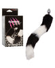 Load image into Gallery viewer, Running Wild Black & White Tail Metallic Anal Probe