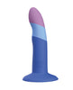 Lataa kuva gallerian katseluohjelmaan, ROMP Piccolo 3 Color Dildo - Blue