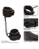 Cargue la imagen en el visor de la galería, Nocturnal Collection Detachable Adjustable Wrist Cuffs - Black