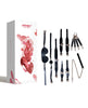 Załaduj obraz do przeglądarki galerii, Kinky Play Box BDSM Kit 5 Piece Bondage Set - Black