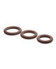 Załaduj obraz do przeglądarki galerii, Curve Toys Jock Silicone Cock Ring Set of 3 - Dark
