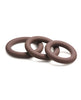 Załaduj obraz do przeglądarki galerii, Curve Toys Jock Silicone Cock Ring Set of 3 - Dark