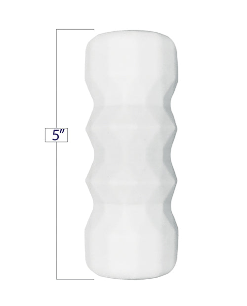 Bild in den Galerie-Viewer laden, GeoStroker Four 5" Ultra-Soft Stroker - White