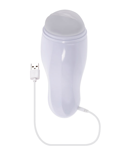 Cargue la imagen en el visor de la galería, Selopa Pleasure Can Stroker - White