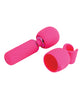 Indlæs billede i gallerifremviser, Nu Sensuelle Harlow Mini Wand w/Masturbator Attachment - Pink