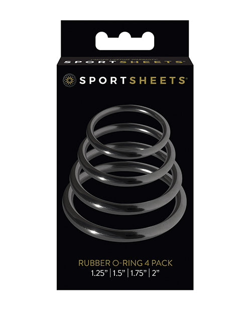 Cargue la imagen en el visor de la galería, Sportsheets Rubber O-Ring - 4 Pack