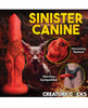 Load image into Gallery viewer, Creature Cocks Fire Hound Silicone Dildo - Large Red