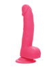 Load image into Gallery viewer, Silicone Studs Neon 6" Dildo - Pink
