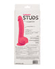 Load image into Gallery viewer, Silicone Studs Neon 6" Dildo - Pink