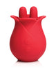 Indlæs billede i gallerifremviser, Bloomgasm The Rose Fondle 10X Massaging Clit Stimulator - Red