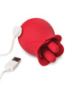 Indlæs billede i gallerifremviser, Bloomgasm The Rose Fondle 10X Massaging Clit Stimulator - Red