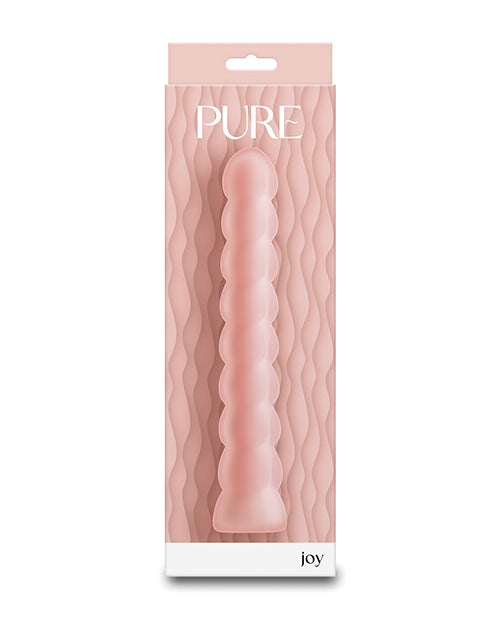 Φόρτωση εικόνας στο πρόγραμμα προβολής Gallery, Pure Joy Textured Vibrator - Peach