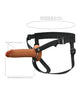 Load image into Gallery viewer, Fantasy X-tensions Elite 7" Silicone Hollow Strap-on - Brown