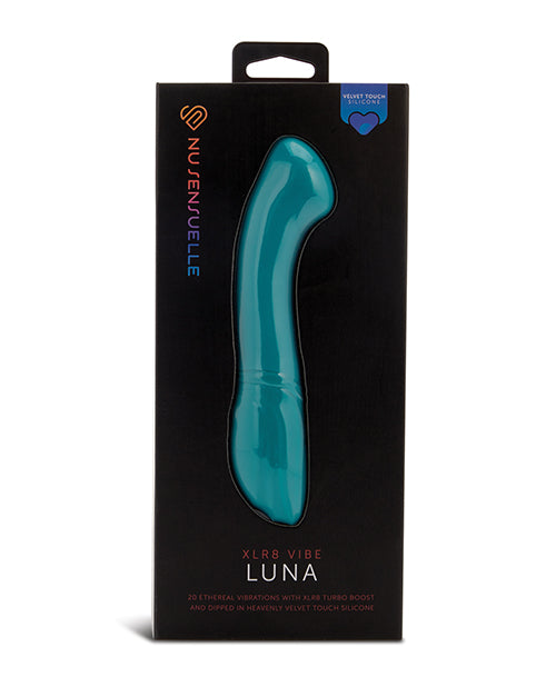 Lataa kuva gallerian katseluohjelmaan, Nu Sensuelle Luna Velvet Touch Vibe - Emerald Green