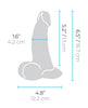 Load image into Gallery viewer, b-Vibe Slipskin 6.5" Curvy - Mocha