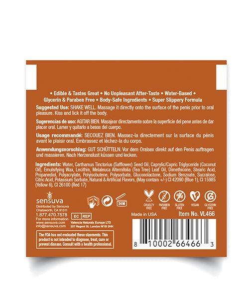Załaduj obraz do przeglądarki galerii, Lic O Licious Oral Delight Cream - 6 ml Packet Salted Caramel