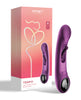 Załaduj obraz do przeglądarki galerii, Tempo Pressure Sensing App-Controlled Flapping Vibrator - Purple