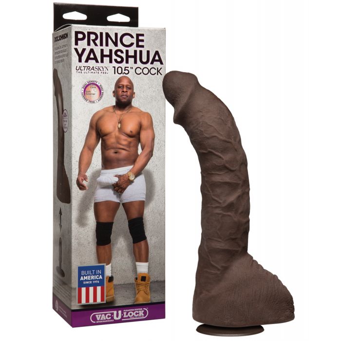 Indlæs billede i gallerifremviser, Prince Yahshua Ultraskyn 10.5" Cock - Chocolate