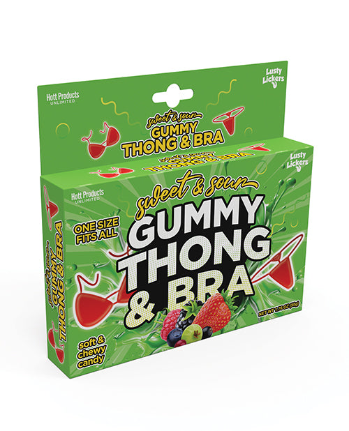 Indlæs billede i gallerifremviser, Sweet & Sour Gummy Thong & Bra
