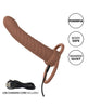 Carregar imagem no visualizador da Galeria, Performance Maxx Rechargeable Ribbed Dual Penetrator - Brown