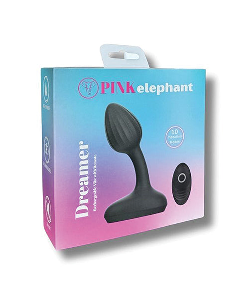 Afbeelding laden in Galerijviewer, Pink Elephant Dreamer Rechargeable Vibe w/Remote - Black