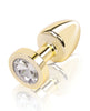 Załaduj obraz do przeglądarki galerii, Gemsations 2" Beginners Bling Bling Metal Butt Plug - Gold