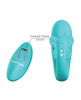 Load image into Gallery viewer, Pretty Love Remi Thrusting Hands-Free Vibrator - Aqua